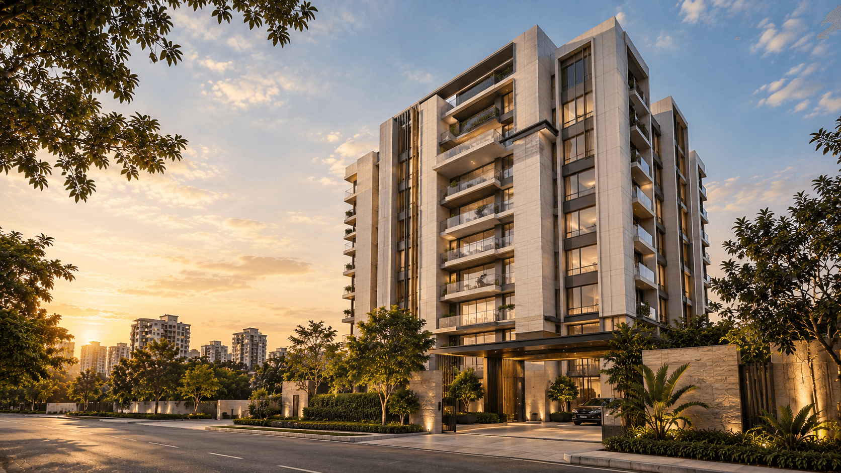 The Aranya Residence Exterior